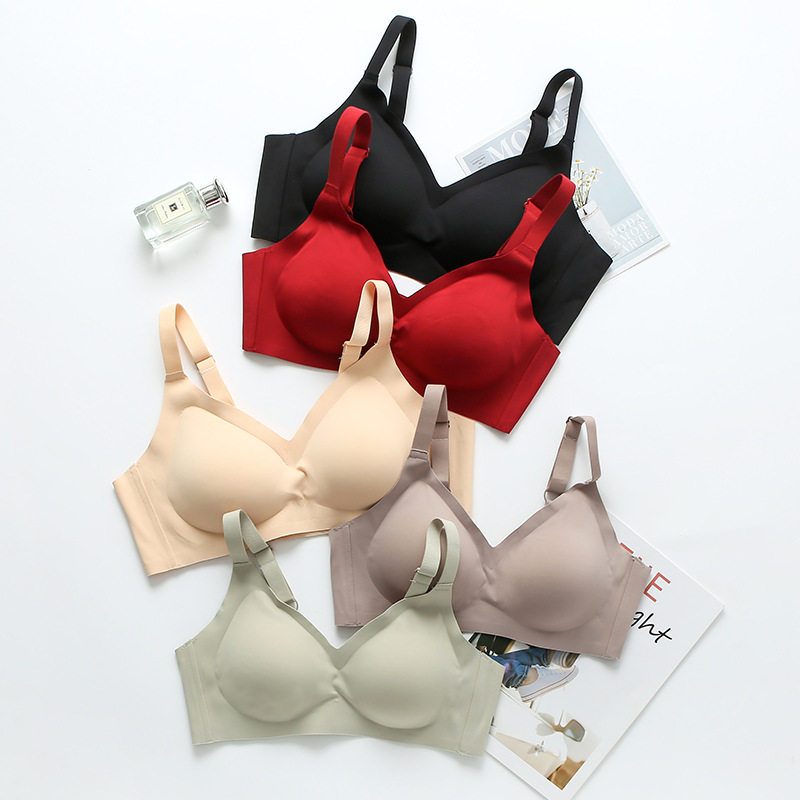 内衣女小胸聚拢上托防下垂胸罩大胸显小夏薄款无痕无钢圈文胸胸罩,女士内衣/男士内衣/家居服,文胸,淘宝优惠券,粉丝福利购,淘宝优惠卷