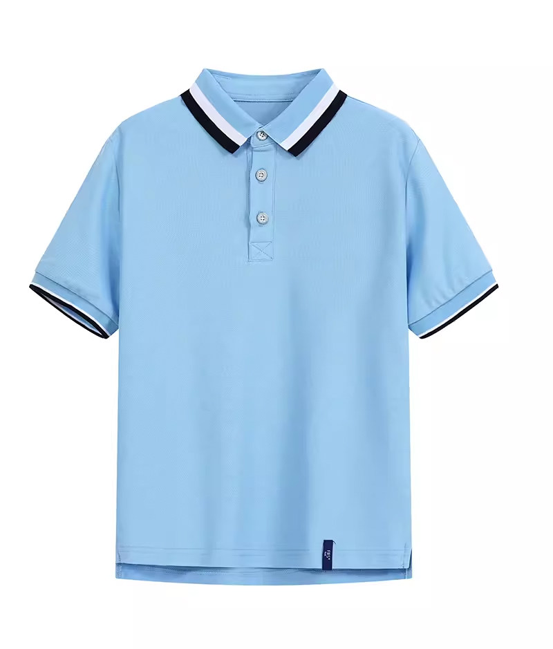 朗高校服小学生班服学院风校服运动会上衣儿童夏季短袖T恤幼儿园