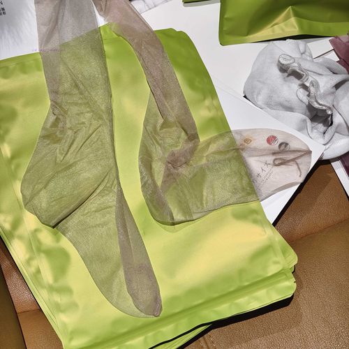 花木妍H155欧美复古宽罗口512针0d超薄长筒丝袜腿袜性感脚尖透明