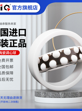 德国进口EIQ陶瓷氧化锆调心球轴承2206 2207 2208 2209 2210 CE
