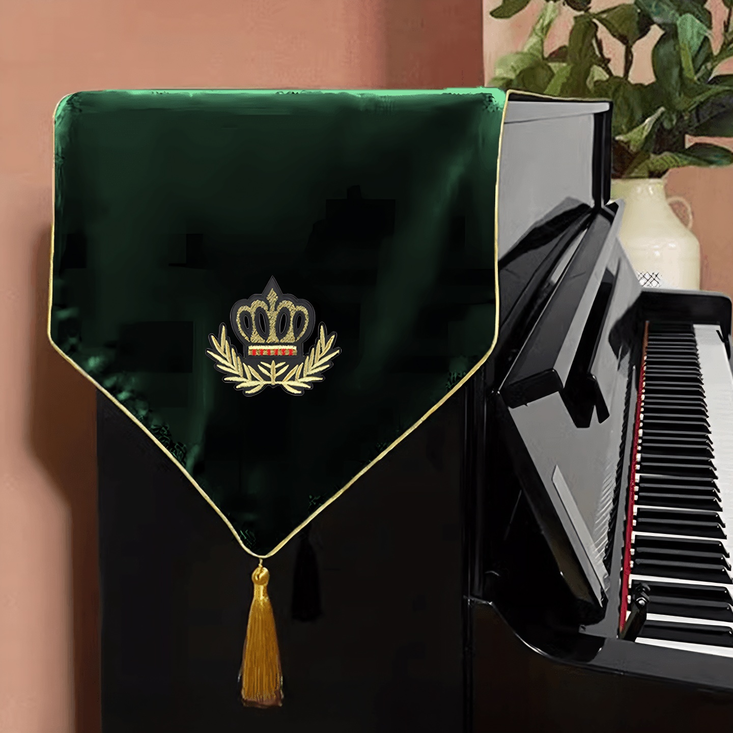 美式复古超柔手感钢琴巾桌旗