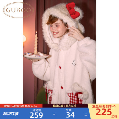 Gukoo/果壳家居服睡袍