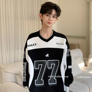 男童卫衣春秋装2026新款春装薄款长袖青少年男装潮牌炸街春款上衣