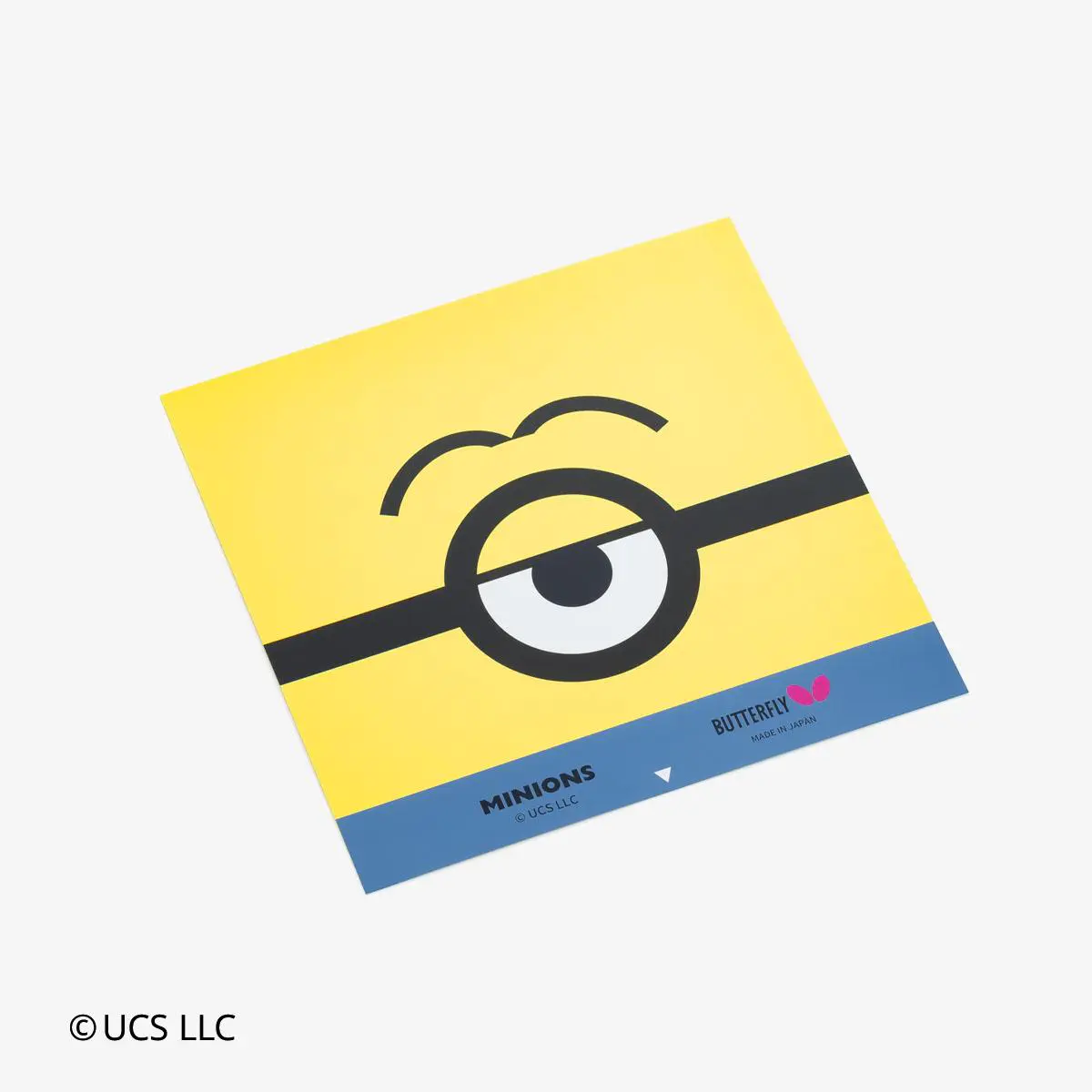 日本蝴蝶小黄人联名乒乓球静电膜