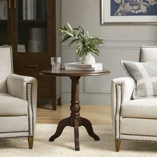 Harbor茶桌实木边几客厅家具house其他家简约园角几客厅边几定制