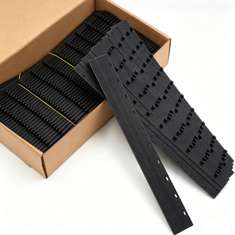 包邮耐折装订夹条A4十孔塑料压边条资料文档装订成册神器3MM100个
