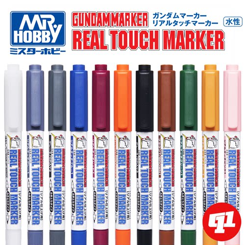 郡士 GM4高达拟真马克笔丨水性丨模型笔涂上色