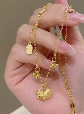 金店同款古法硕果项链