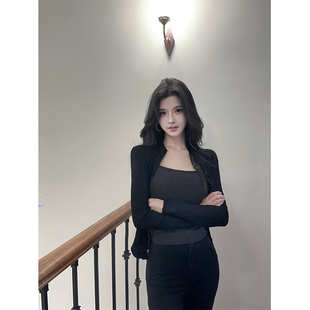 夏媛原创 优雅永不过时 针织冰丝开衫