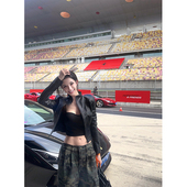 夏媛原创 外套上衣 显瘦小个子夹克短款 地狱级帅感 黑色Pu皮衣修身