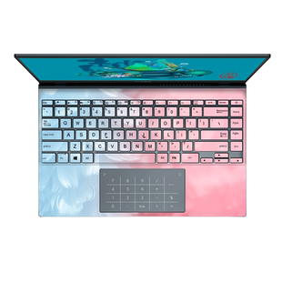 14寸11代华硕ASUS灵耀14S彩膜ZenBook14电脑UX425J贴纸十代U4700J E笔记本炫彩外壳贴膜机身个性全套保护膜