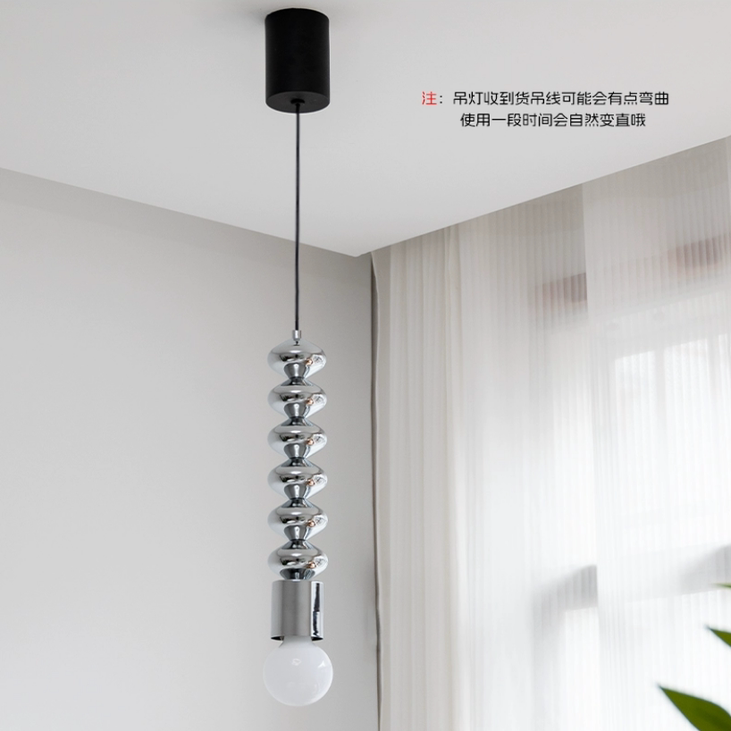 包豪斯小吊灯现代简约创意个性卧室床头吧台圆球葫芦形设计师灯具
