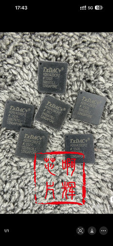 现货 16位DAC数模转换器 AD9142BCPZ   现货库存 LFCSP-72封装