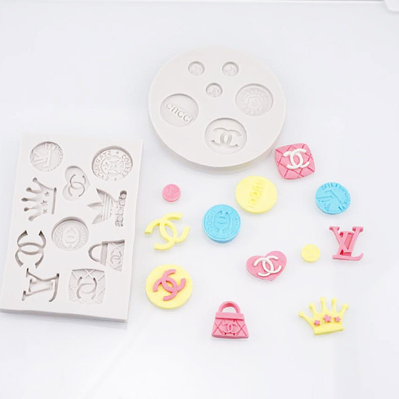 巧克力烘焙硅胶模具蛋糕滴胶翻糖