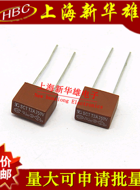 保险丝 392 T2A250V 方形保险丝 T2A 棕红色 液晶电源保险丝