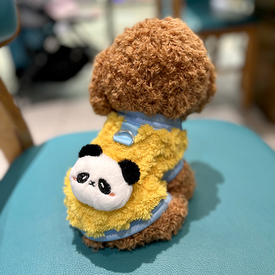小泰迪宠物衣服猫咪加厚加绒冬装幼犬比熊博美背心小型犬狗狗衣服