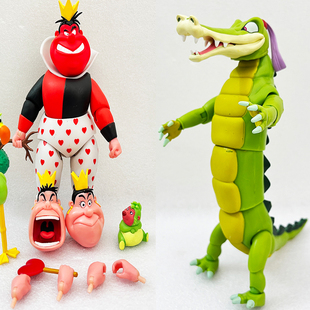 正版散货 SUPER7 迪士尼经典3波  红心皇后  史迪奇 本阿里 人偶