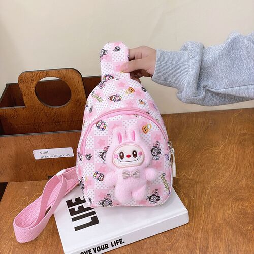 新款便捷手机零食包男女童斜挎包