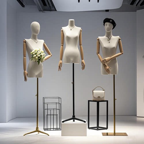 韩国服装店平肩模特道具女