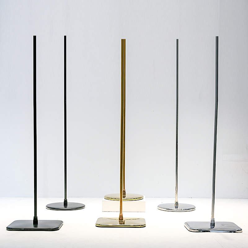 服装店模特底座金三角万向轮支架