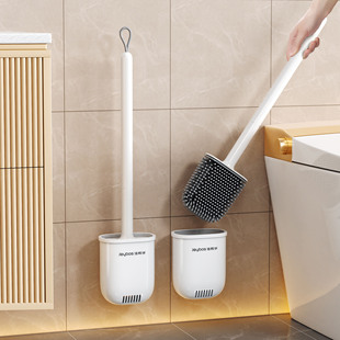佳帮手长柄壁挂马桶刷家用无死角厕所刷子专用卫生间蹲坑清洁神器