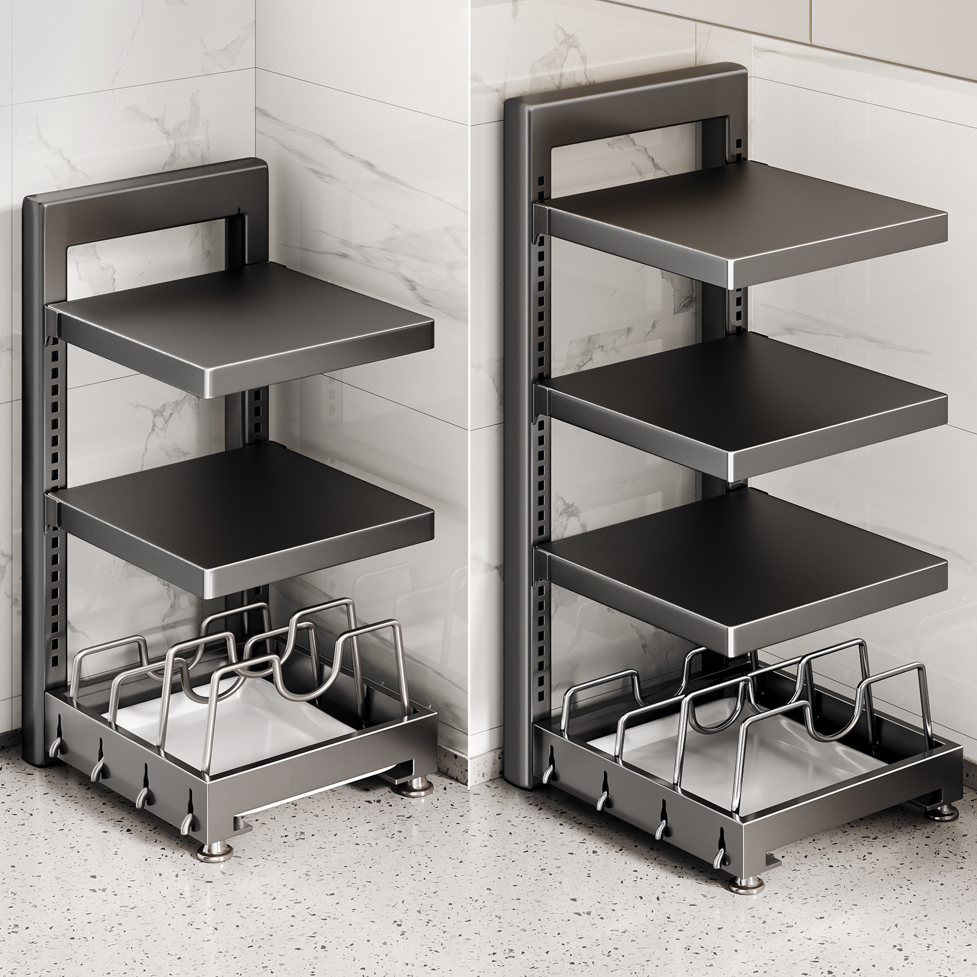 【爆款升级】底座收纳能力翻倍