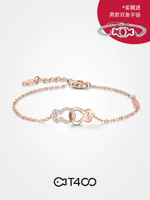 T400 clownfish hand female sterling silver ins niche design rose gold 2021 birthday gift for girlfriend
