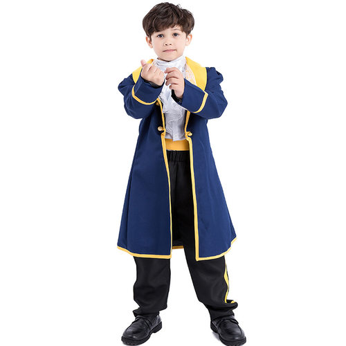 儿童小王子cosplay服装万圣节男孩国王角色扮演服童话故事表演服