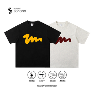 原创印花索罗娜t恤男速干抑菌宽松情侣短袖 toughleaf 凉感防晒