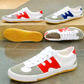 正品 46防滑耐磨牛筋底运动鞋 排球鞋 青少年田径训练鞋 春秋经典