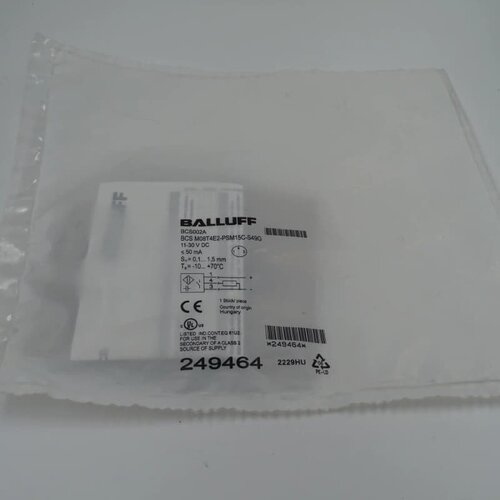 售前询价全新原装BCS002A巴鲁夫BCS M08T4E2-PSM15C-S49G电容接近