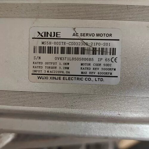 售前询价伺服马达 MS5H-80STE-CS03230B-21P