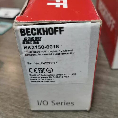 售前询价BK3150-0018 倍福PROFIBUS总线耦合器 IO工控模块议价维
