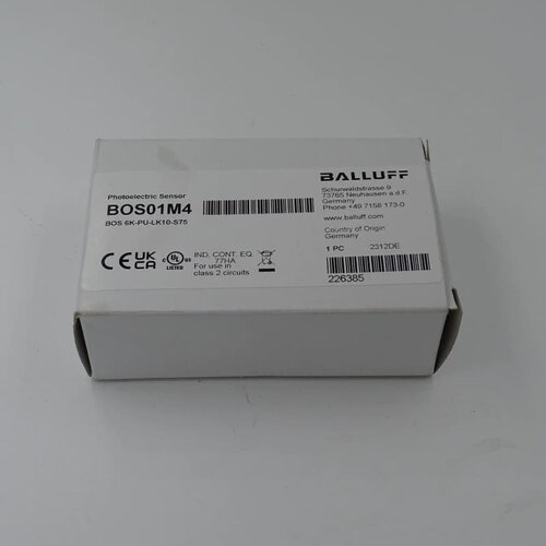 售前询价全新原装巴鲁夫BOS01M4镜面反射型感测器BOS 6K-PU-LK10-