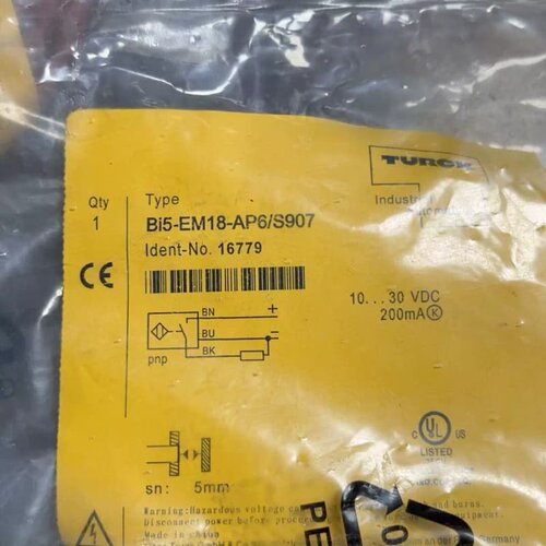售前询价TURCK 接近开关Bi5-EM18-AP6/S907