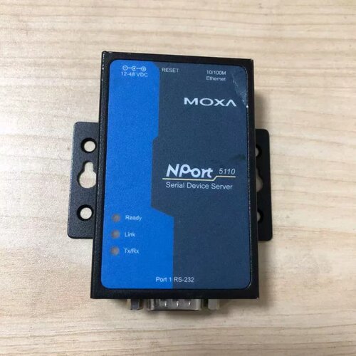 售前询价moxa磨砂串口伺服器 串口伺服器Nport5110 成