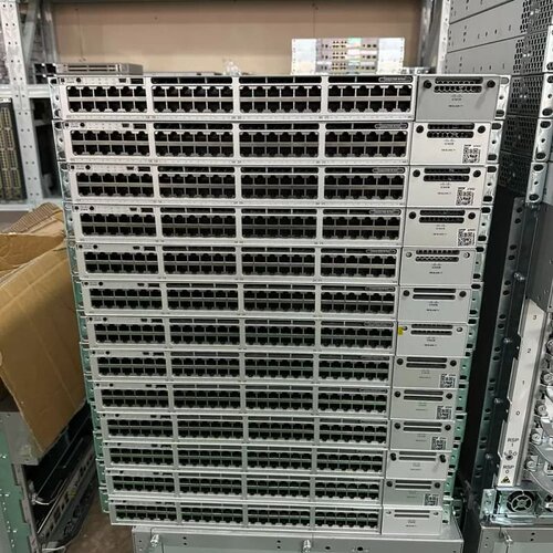 售前询价C9300-48P-A 交换机 成色非常好配件齐