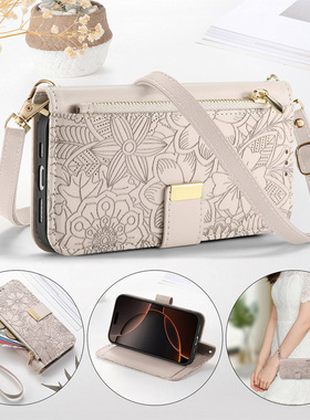 适用vivoY500pro手机壳新款vivo X300pro斜挎背vivoX300全包防摔Y52S/Y31S翻盖保护皮套Y78M/36/77T/30/20