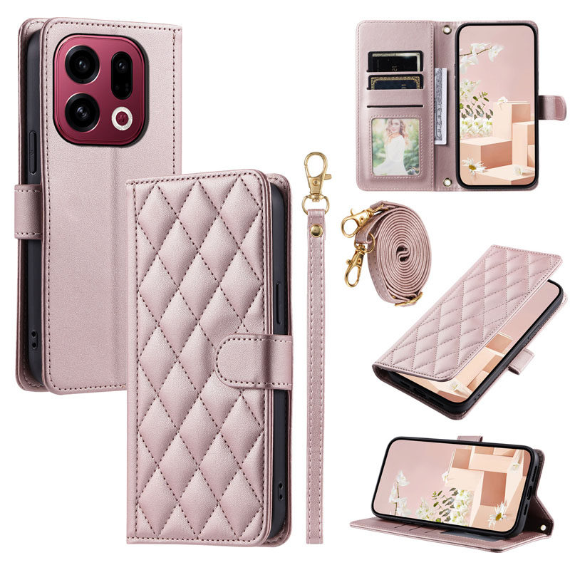 适用OPPOFindx9手机壳套A6pro/A5活力版新款OPPOA5x/A5i斜挎OPPO Findx8pro全包防摔A3x翻盖保护皮套