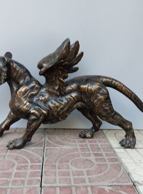 黄铜复古怀旧如虎添翼老虎