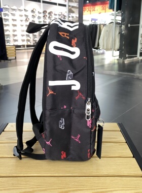 耐克海带双肩包24年秋季中性JD2213008TD-005多彩色/正黑色