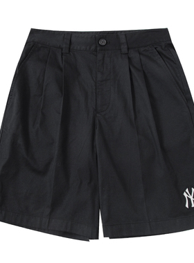 MLB针织短裤23年春季女性3FSMB0633-50BKS黑色