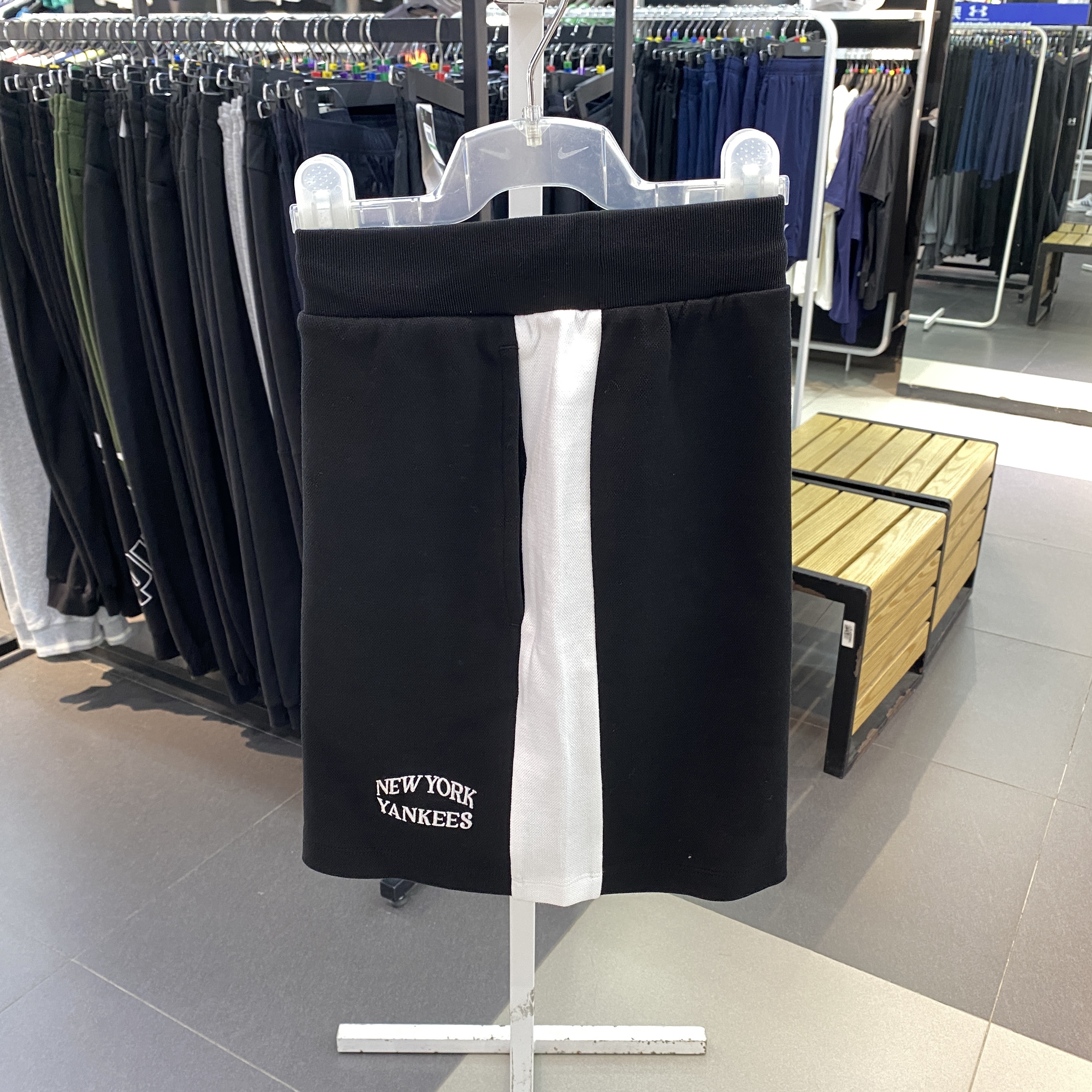 MLB针织短裤24年夏季女性3FSPV0243-50BKS