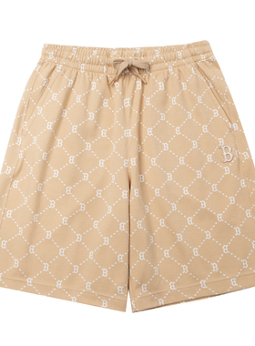 MLB针织短裤25年夏季中性3ASPM0153-43BGL