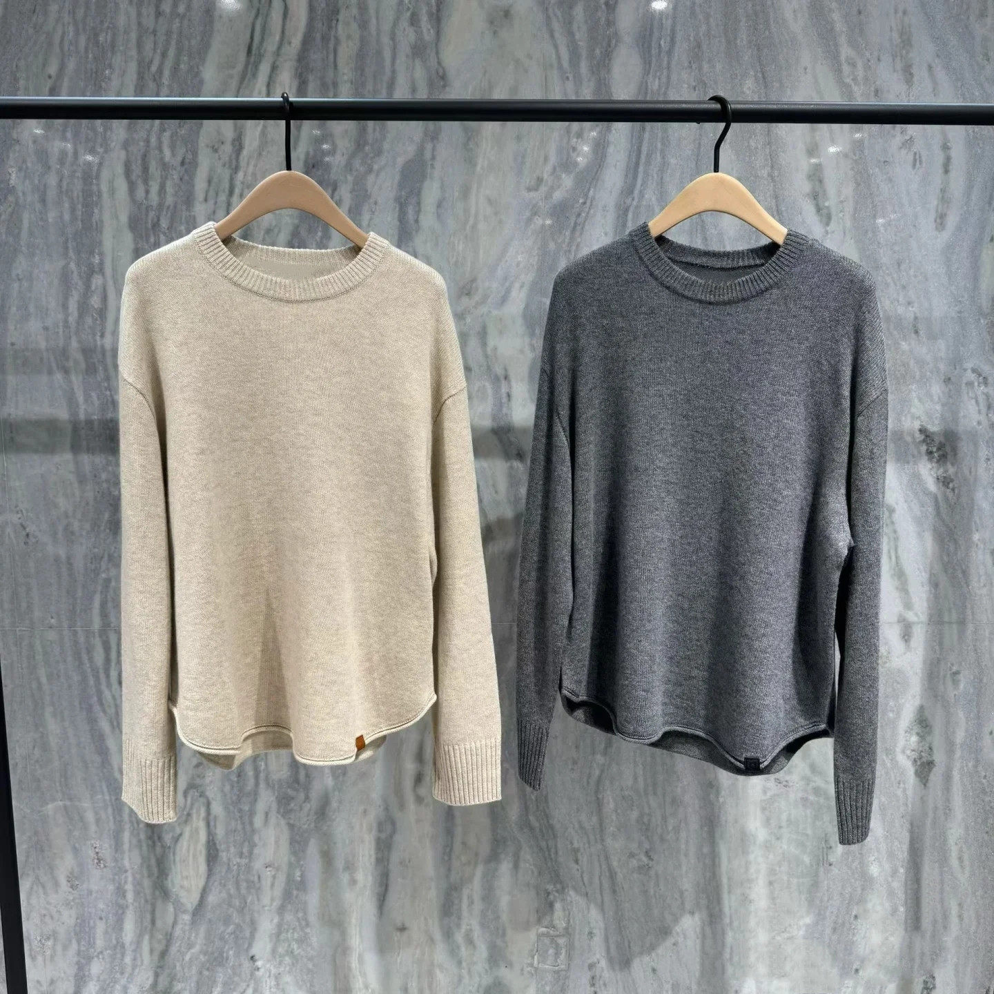 M家2025冬新品绵羊毛山羊绒毛衣