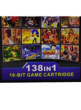 MD138合一游戏卡适用于世嘉16位Megadrive Genesis游戏机带预览图