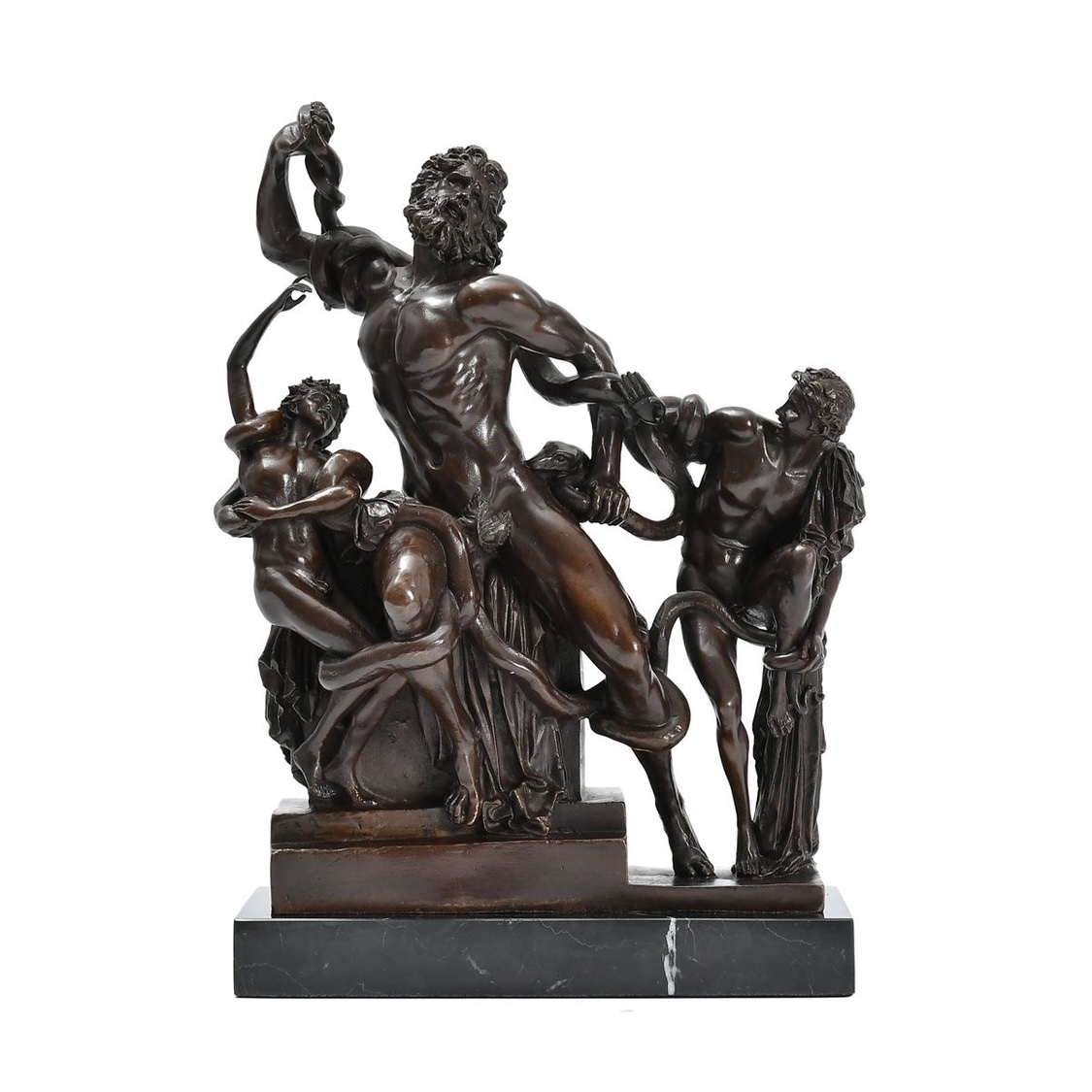 铜雕塑拉奥孔和他的儿子们雕塑铜像古希腊神话人物著名经典雕塑