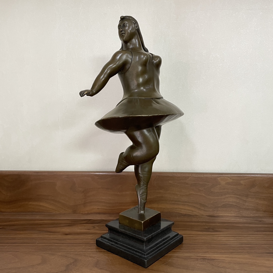 铜雕塑博泰罗跳舞的胖子铜像摆件家居装饰品创意礼品客厅玄关书房