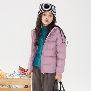 三折品牌撤柜童装中大童男女童冬季新款韩版轻薄款羽绒服保暖外套