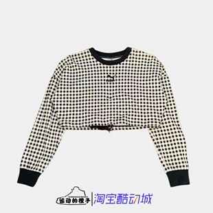 PUMA彪马 女子运动休闲短裤圆领卫衣531313-01